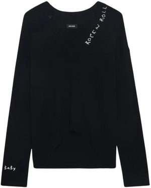 Zadig & Voltaire Cashmere Knitwear - Black