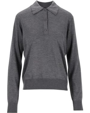 Loulou de Saison Polo Shirts - Grey