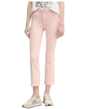 Ouí Cropped Jeans - Pink