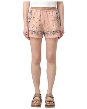 Palm Angels Short Shorts - Pink