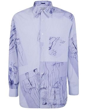 Paul Smith Casual Shirts - Azul