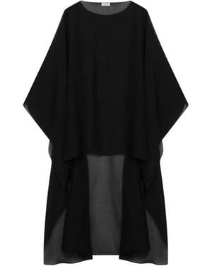 Almala Jassen ,Zwart ,Chiffon Char Cape