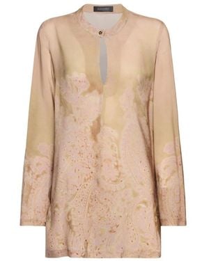 Elena Miro Blouses - Natural