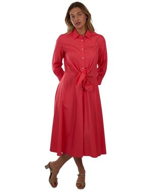 Sara Roka Overhemdjurk - Rood