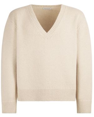 Dries Van Noten V-Neck Knitwear - Bianco