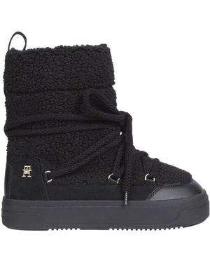 Tommy Hilfiger Winter Boots - Black