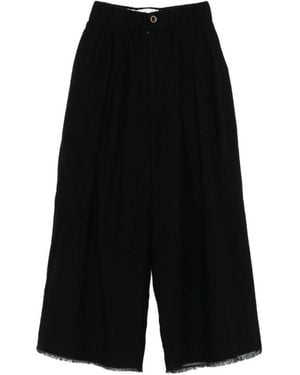 Uma Wang Cropped Pants - Black