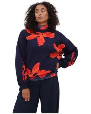 Pom Alicia Bloom Rouge Pullover - Rot