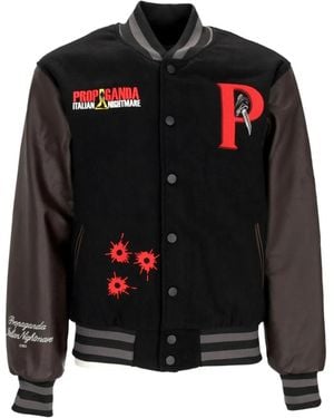 Propaganda Bomber Jackets - Black