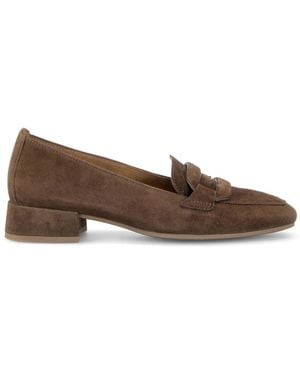 Gabor Schoenen ,Bruin ,Suède Loafers