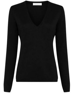 Gabriela Hearst Clementia V-Ausschnitt - Schwarz