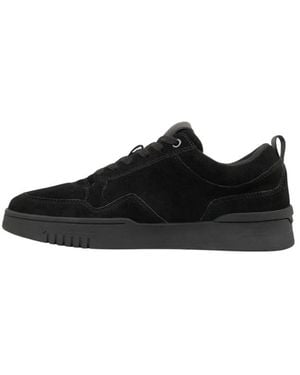 Off The Pitch Fullstop Suede Sneakers - Schwarz