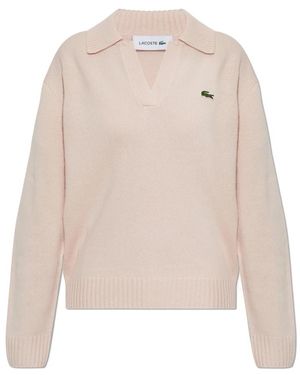 Lacoste Cashmere Knitwear - Neutro