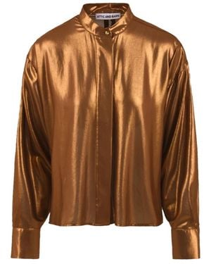 Attic And Barn Shirts - Brown
