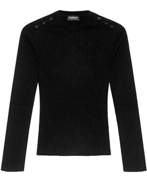 Dondup Round-Neck Knitwear - Black