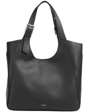 Furla Tassen ,Zwart ,Leer Dora L Tote