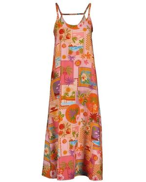 Amélie & Amélie Multi Olivia Kleid - Orange