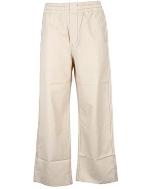 Sunnei Wide Trousers - Natural