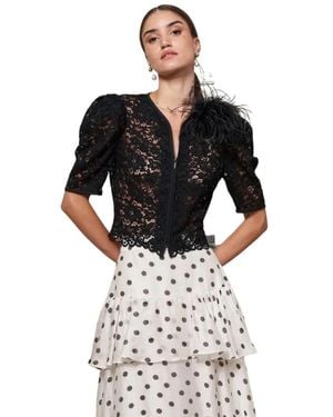Moskada Top Chinchon - Zwart