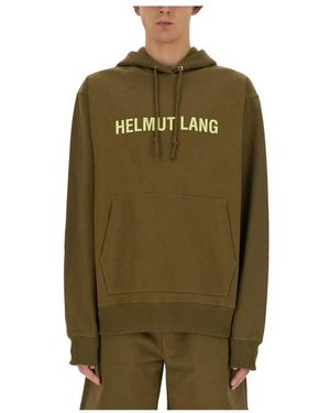 Helmut Lang Hoodies - Green