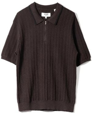 Wax London V-Neck Knitwear - Black