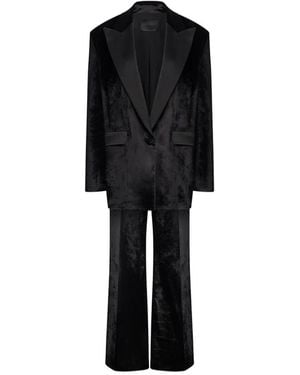 Dondup Single Breasted Suits - Nero