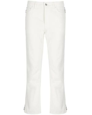 Rabanne Straight Fit Jeans - White