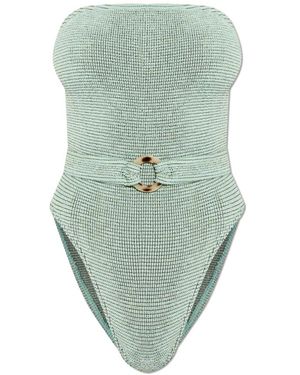Bondeye Badmode ,Groen ,Belt Fane One-Piece