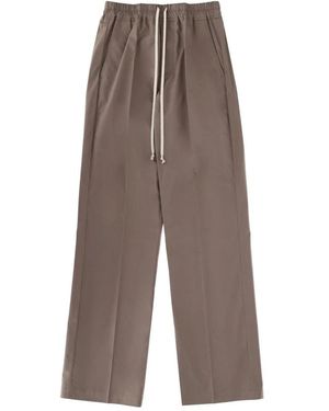 Rick Owens Wide Trousers - Marrón