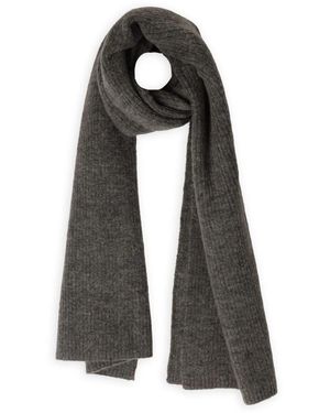 SELECTED Accessoires ,Grijs ,Grijze Gebreide Sjaal
