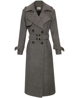 Fracomina Trench Coats - Grey