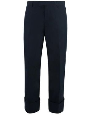 Bottega Veneta Straight Trousers - Blue