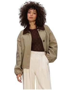 Studio AR by ARMA Camilla Cotton Twill Jacket - Natur