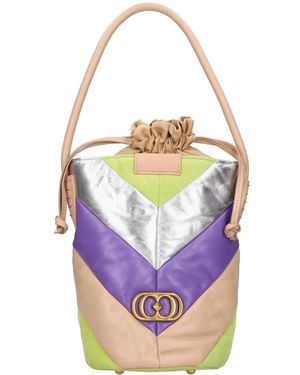La Carrie Bucket Bags - Purple