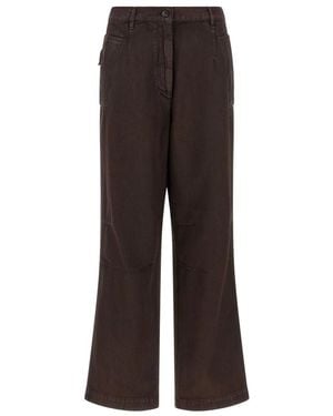 Dries Van Noten Pincks Jeans - Braun