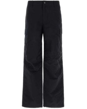 Burberry Wide Trousers - Black
