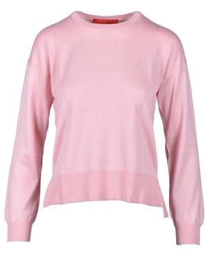 Wild Cashmere Round-Neck Knitwear - Pink