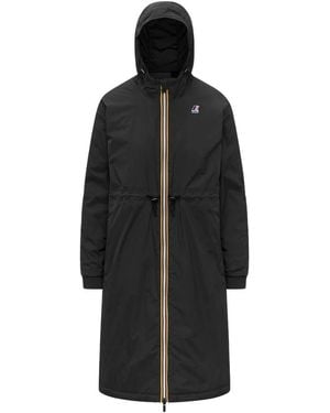 K-Way Jassen ,Zwart ,Polyester Delia Warm Jacket