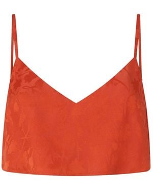Pinko Sleeveless Tops - Red