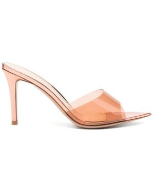 Gianvito Rossi Elle 85 Mule - Pink