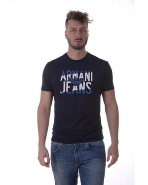 Armani Jeans T-Shirts - Blue