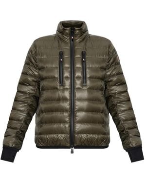 Moncler Jassen ,Groen ,Polyester Hers Packable Insulated Ski Jacket