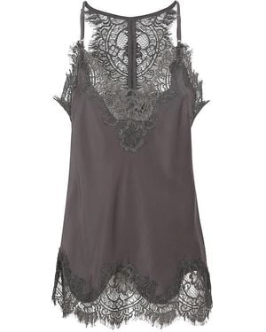 Gold Hawk Sleeveless Tops - Gris
