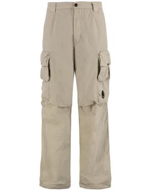 C.P. Company Straight Trousers - Naturel