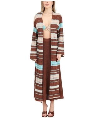 Akep Long Knitwear - Marron