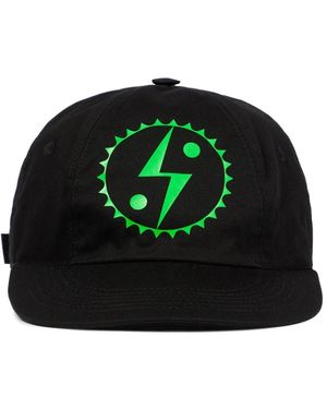 Stella McCartney Cappellino da baseball con logo di lusso - Verde
