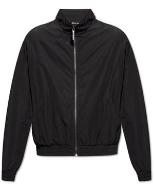 Palm Angels Jacke Mit Logo - Schwarz