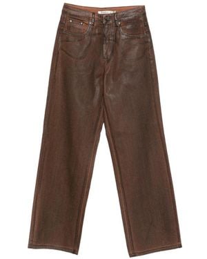 Gestuz Straight Jeans - Brown