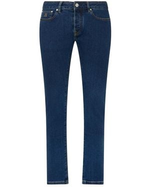 Moorer Slim Fit Jeans - Blue