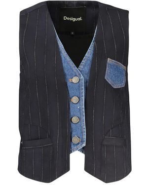 Desigual Vests - Azul